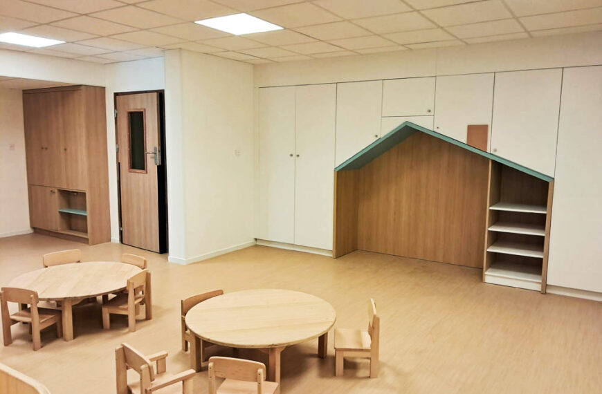 Aménagement d’une crèche à Saumur